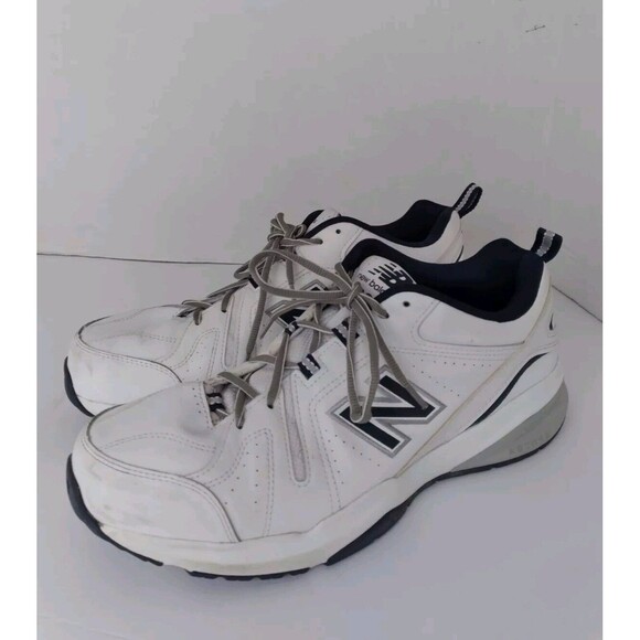 New Balance 608 Training Shoes Cross Trainers Comfort Walking White Size - Picture 2 of 8